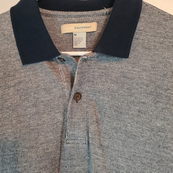 (727) Basic Equipment Men's Classic Polo Shirt, Size: Medium Color: Grey - Picture 5 of 12